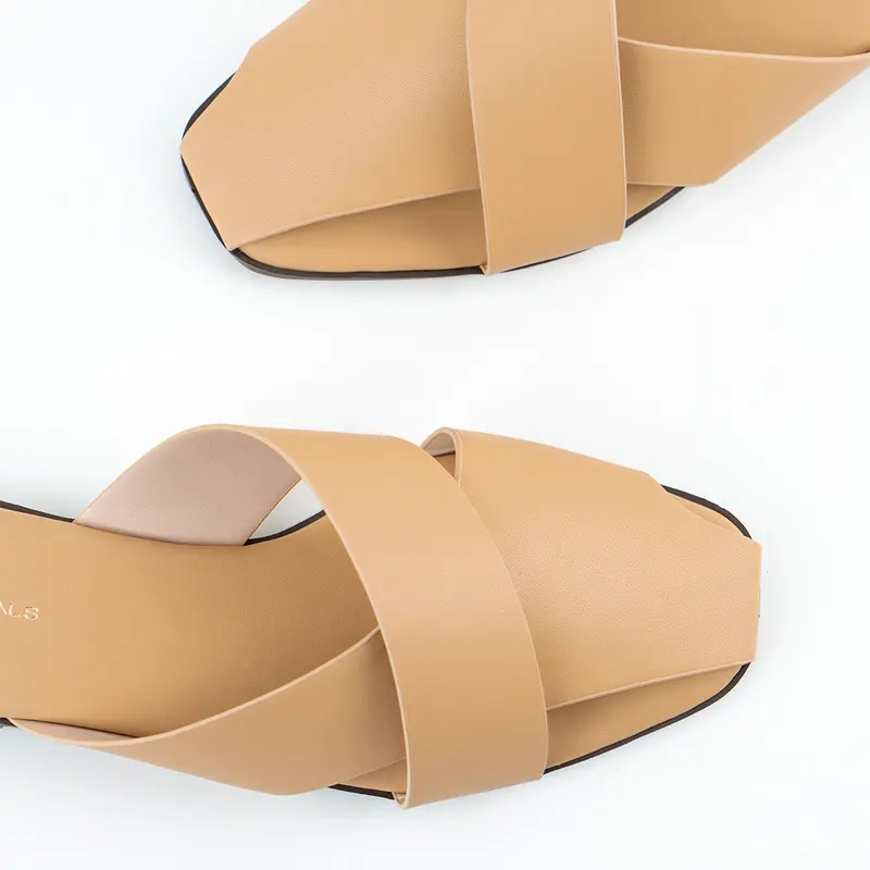 URBAN&CO Mules Casual Sendal Sandal Slip On Wanita Formal Casual - Wilma 4