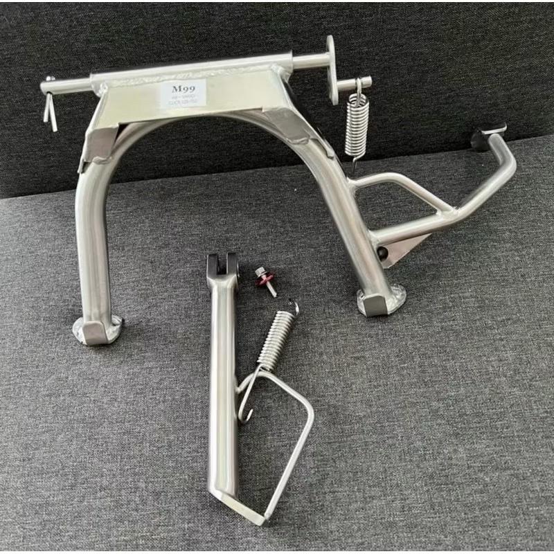  Combo chống đứng và chống nghiêng inox 304   kèm cốt và lò xo   - lưu ý dùng lại ốc zin của chống nghiêng 