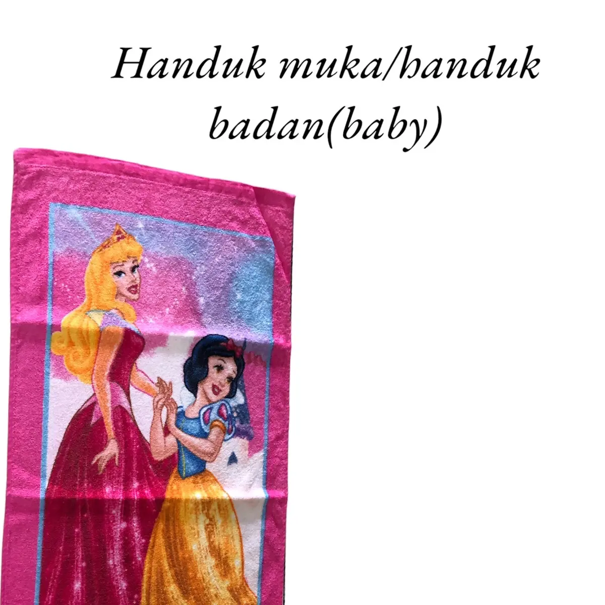 Handuk badan baby /muka (karakter)