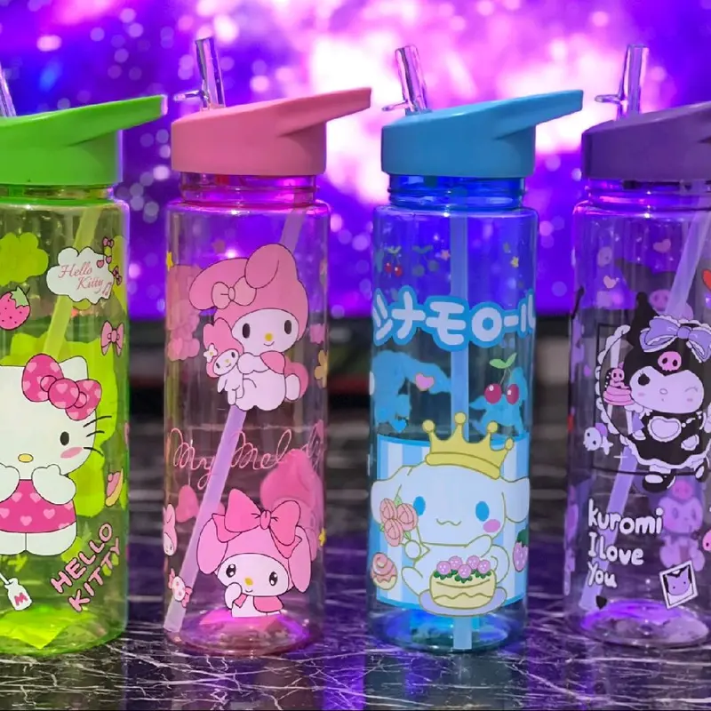 Botol Minum Anak Labubu Kapasitas 900ML Plus Tali Botol 7
