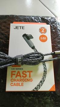 Product Review of Kabel USB Type C / Lightning JETE CA1 Fast Charging - Garansi Resmi 2 Tahun Biru Laptop Panjang from M** a** 0