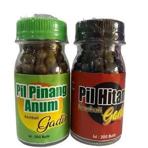 Boba hitam dan boba hijau pinang anum kembali gadis