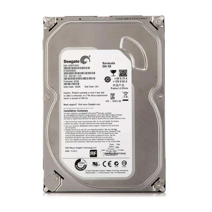 Hardisk HDD PC Seagate 500GB sata RF Komputer