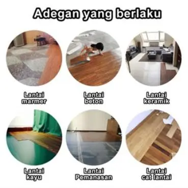 36PCS Lantai Vinyl Stiker Perekat Vinyil Lantai Kayu PVC Ubin Lantai Premium 91.4CMX15.2 CM 2