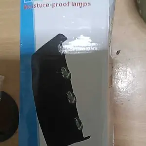 Lampu Dinding Taman Outdoor COB / LED Wall Light Minimalis 2X1W 4X1W Hitam kuning