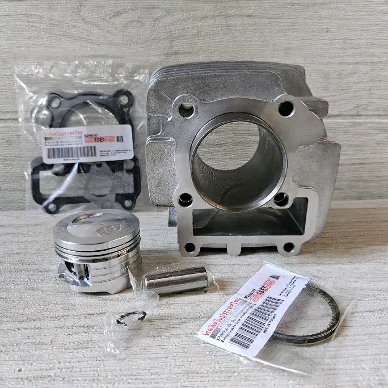BLOK SEHER JUPITER Z VEGA R NEW BORE UP 55MM 130CC JENONG MERK THAILAND Mesin Motorcycle 0