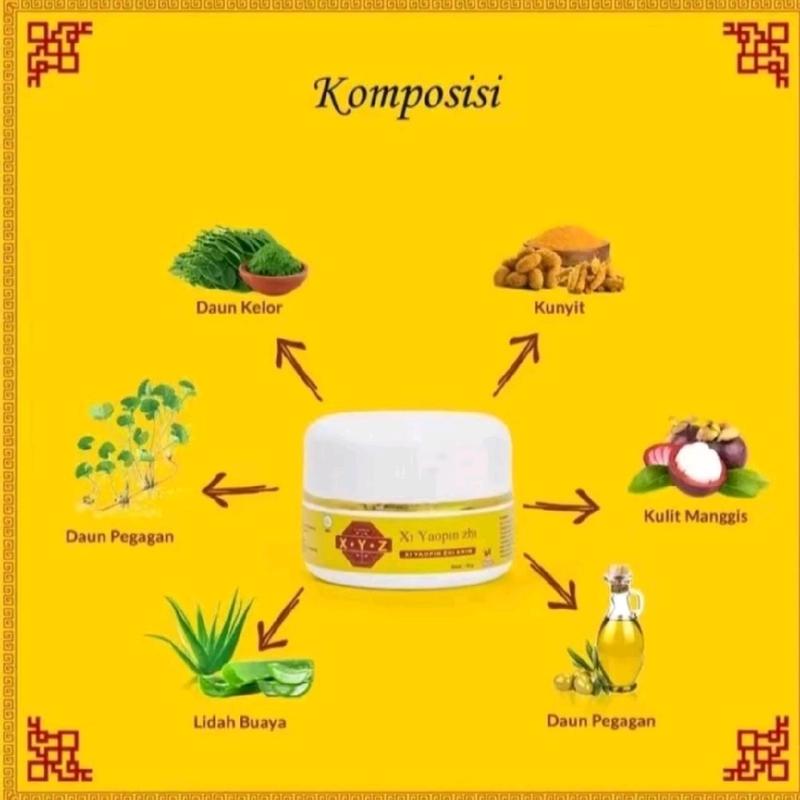 XI YAOPIN ZHI Original Salep Wasir Ambeyen Praktis Oles 3