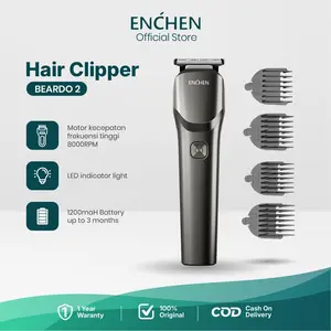 ENCHEN Beardo 2 Smart Trimmer Electric Shaver Type-C 5W 1200mAh Alat Cukur Elektrik Rambut Jenggot