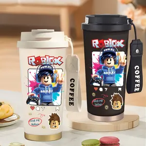 Roblox Game Seru Botol Minum Anak 500ml Stainless Steel SUS 316 Tahan Panas Tahan Dingin Souvenir Ulang Tahun Anak Kado Ulang Tahun