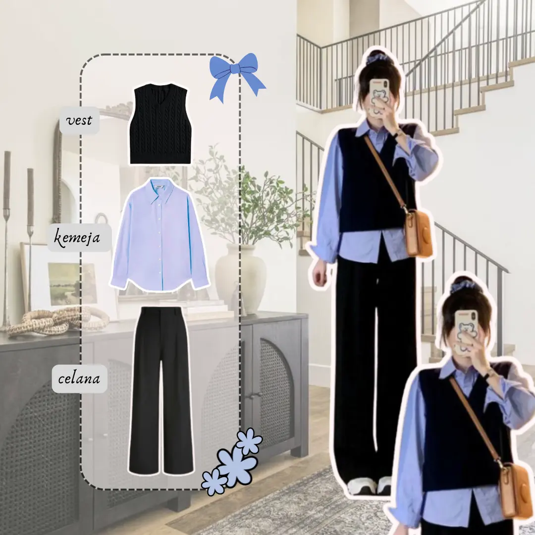 LSR - set kekinian outfit kekinian korean style | Celana | kemeja | jilbab oneset remaja terbaru atasan bawahan setelan ootd EY-019
