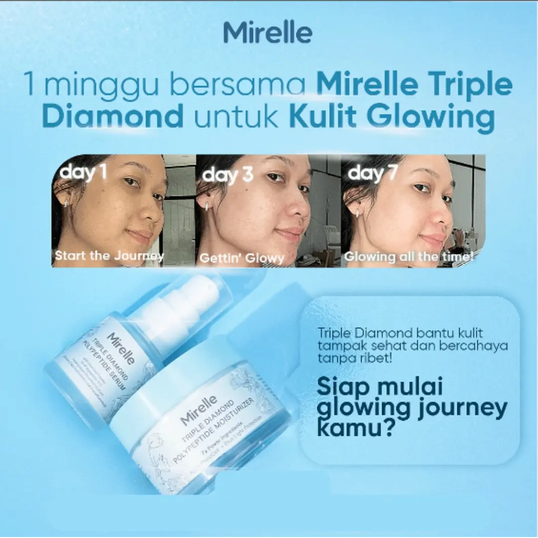 [BELI 1 PAKET LEBIH HEMAT] Mirelle Triple Diamond Series