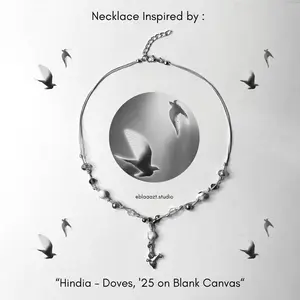 [new product] kalung hindia | kalung inspirasi by hindia doves - lagipula hidup akan berakhir | kalung tali giok