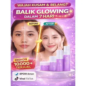 [BELI SEKARANG GRATIS SHEET MASK] NBS Paket Extra Glow Atasi Wajah Kusam & Belang Cerah Dalam 7 Hari