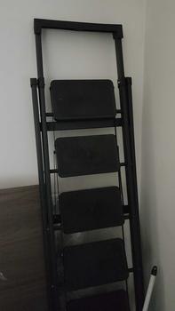 Product Review of Reaim 3-7 Step Tangga Lipat Multifungsi / Tangga Lipat Rumah 4 step dan 5 step / Baja Karbon Tebal Anti Licin Pegangan Tangan Tangga Bisa Dilepas / Household Ladder Tangga Rumah 3/4 Step 1,17M // 1,45M // 1.8M Hitam Merah Putih from i**n 0