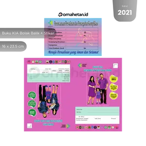 Buku Kesehatan Ibu Dan Anak 2021 Asli Buku KIA Bolak Balik Buku Ibu Hamil Edisi Bolak Balik