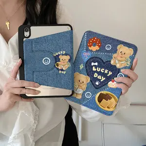 360°Rotate Acrylic Case For redmi pad 2 /pad 11 se /POCO PAD M1 /X1 11.2" xiaomi pad 8/7 pro / 6 / 5-Flip Case Acrylic Crystal poco pad 12 inch / pad 10.61 with Pencil Holder Autolock Foldable Case with Pen Slot