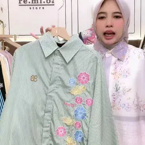 Remibi - Baju Atasan Wanita Dewasa Muslim All Size Nyaman Elegan Kekinian