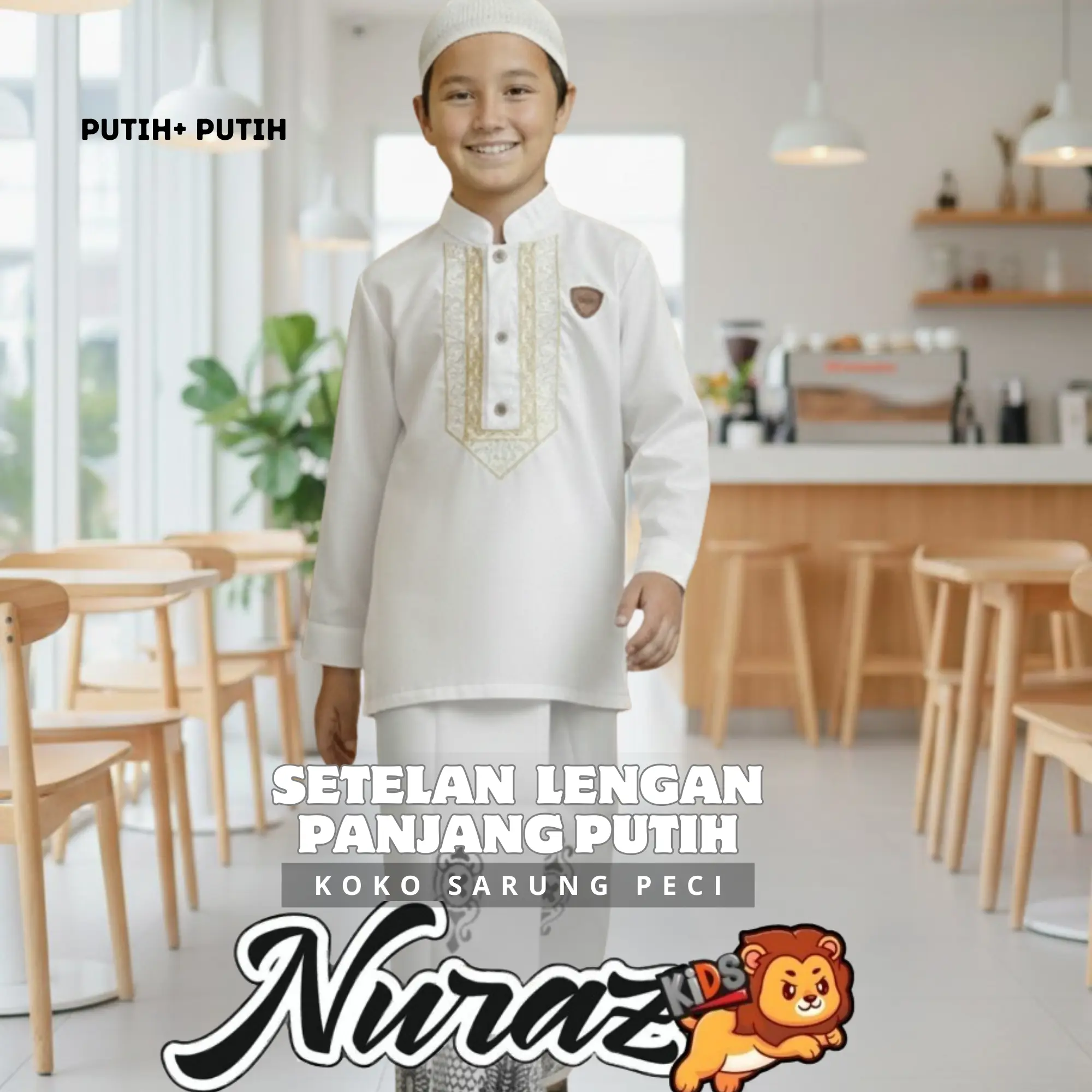 KOKO PUTIH+ SARUNG PUTIH