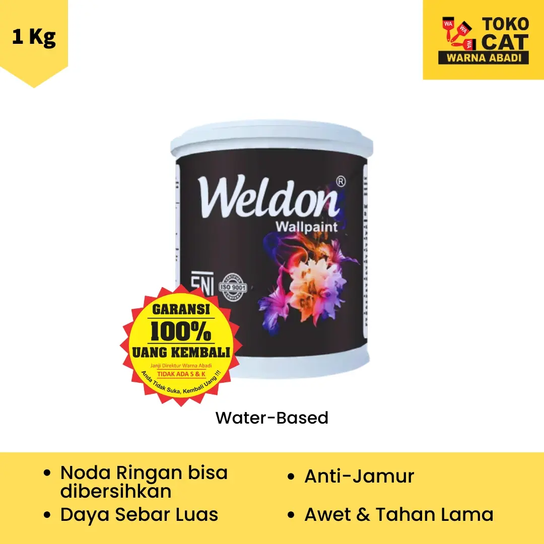 CAT TEMBOK WELDON INTERIOR 1 KG