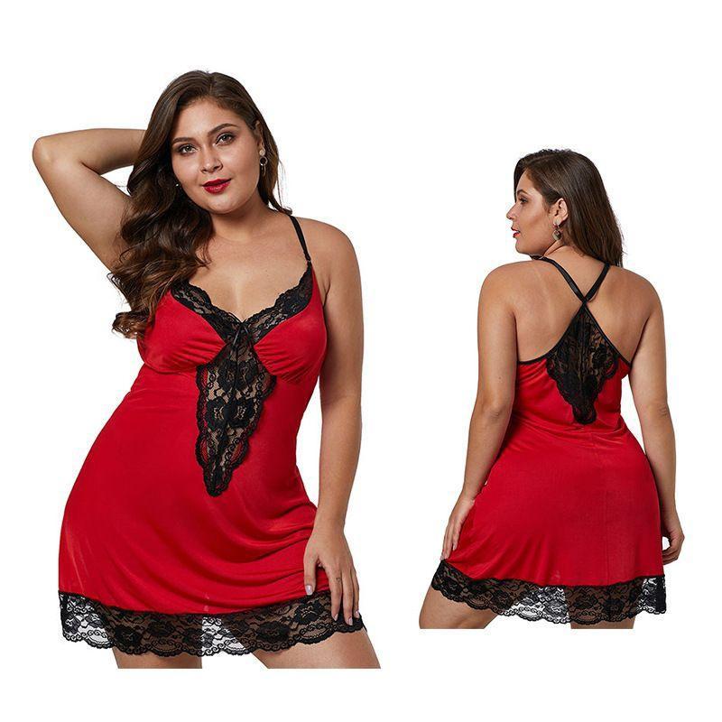 Happy Girl Shop Lingerie Mini Dress Leopard Ketat Renda HItam BB Jumbo Renda Hitam LW 3