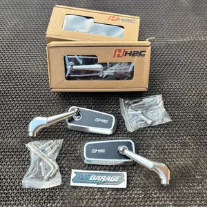 Spion H2C Original Vietnam Kanan dan Kiri Sepasang Universall warna silver vietnam original universal