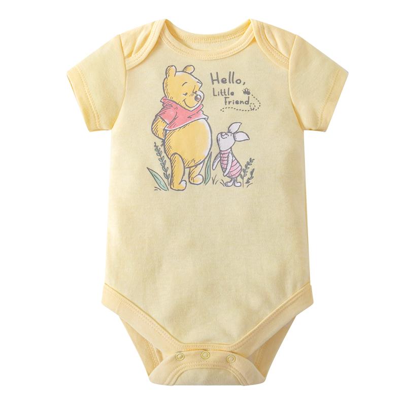 Áo Jumpsuit Quần Áo Liền Quần Cho Em Bé ngắn Tay Áo, Cho Bé Trai Và Bé Gái, Áo Liền Quần, Quần Áo Cotton Cho Trẻ Sơ Sinh, 1 Chiếc 3