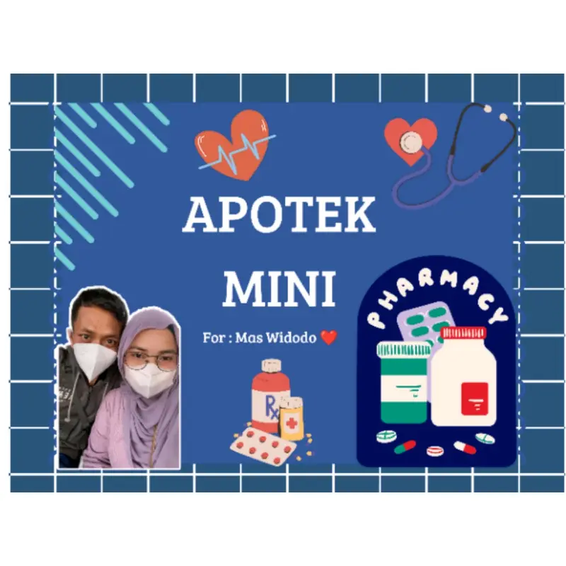 Box dan stiker, kotak obat, kado pacar, hadiah Foto,kqdo 4