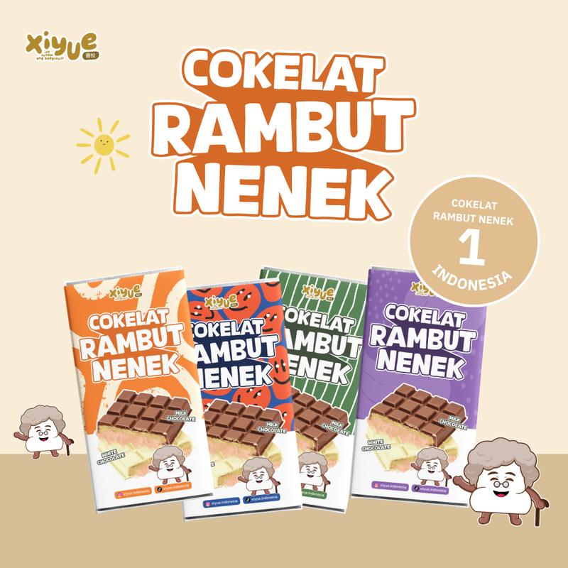 Cokelat Rambut Nenek By Xiyue / Cokelat Viral / Arum Manis 1