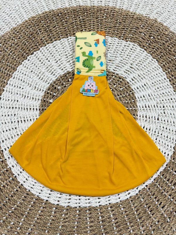 Gendongan Bayi Geos Busa Terbaru Motif Kombinasi Motif Polos Samping Baby Premium Anti Pegal Ekonomis Instant Strap Bunda ALL Siz