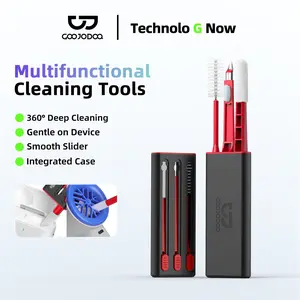 GOOJODOQ HIgh-Density Brush Soft Long-Haired Brush Precision Tip for Deep Cleaning Multifunctional Cleaning Tools