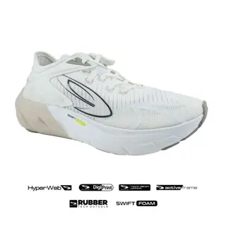 Sepatu Lari 910Nineten HIROSHI PUTIH/ABU/HITAM 1