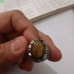 cincin batu tiger eye mata harim4u / biduri sepah / Akik Rings cincin pria Elegan