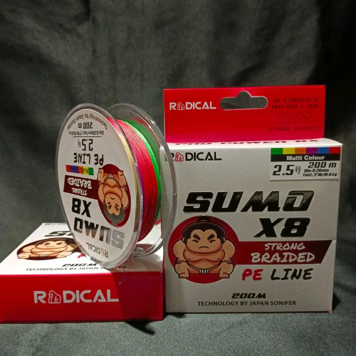 #1.5 (29lbs) 0.23mm (Multi Color)