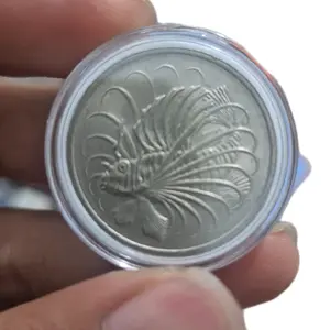 Koleksi Koin 50 Sen Singapura Edisi Pertama (Tahun Random)