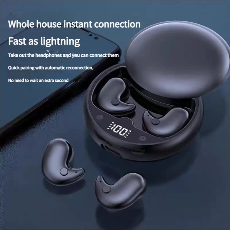 Tai Nghe Nhét Tai Nghe Khi Ngủ, Y36, Bluetooth 5.3, Tai Nghe Không Dây Vô Hình, Công Nghệ TWS Bluetooth 3