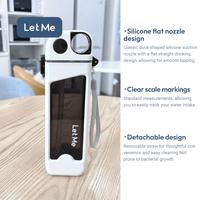 Gambar Letme Bundle Set 2 Botol Minum Infused Teh Buah Transparan 350ml + Botol Infused Water 600ml dengan Sedotan dan Filter Bottles Kitchenware Silikon LM-2131+2032 - Transparant+Putih dari Letme Home Living Kab. Tangerang 2 Tokopedia