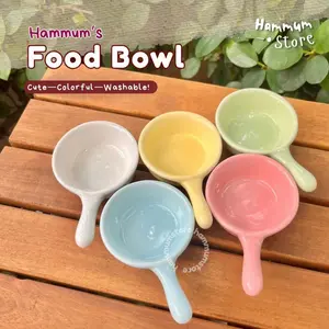 Mangkok Hamster | Tempat Makan Hamster Lucu | Wadah Feeding Bowl