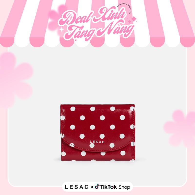 Ví gập nữ mini LESAC POPPIE WALLET tiện dụng
