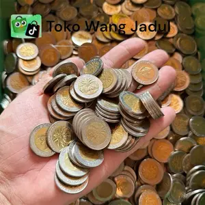 Koleksi koin kelapa sawit viral isi 5 keping kondisi bagus dan baru