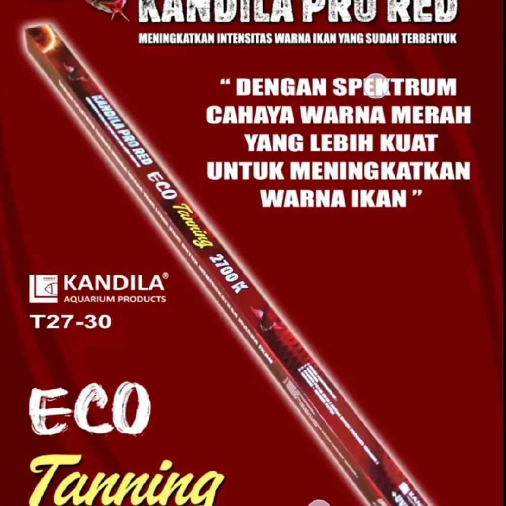 KANDILA PRO RED VIEW ECO Tanning 13000K 27000K Lampu Aquarium Celup UVA UVB Terbaru
