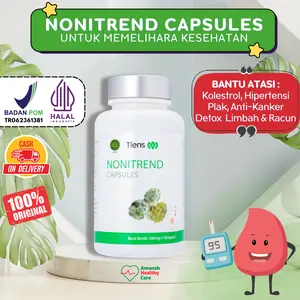 NONITREND Capsules dari Extract Mengkudu - Untuk Kolestrol, Hipertensi, Anti-Kanker, dan Detox Racun