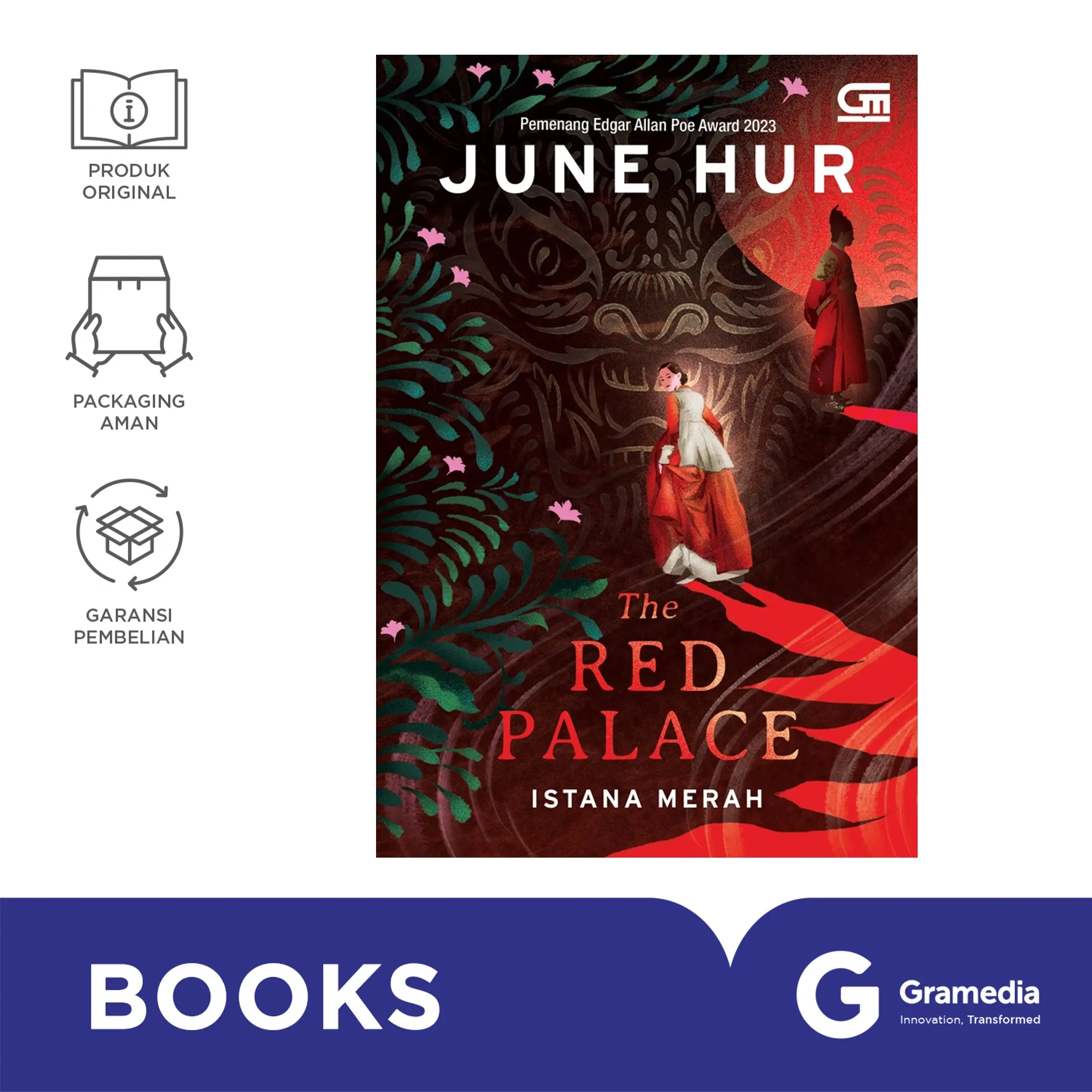 Novel Istana Merah (The Red Palace) (June Hur)
