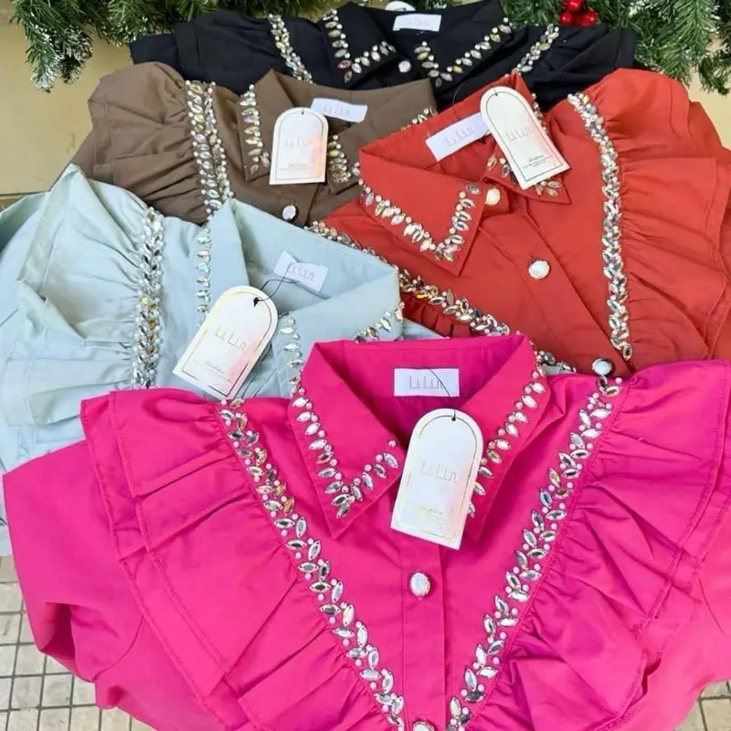 FLASHSAAALE  Atasan cantik bahan katun
