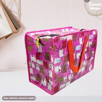 Gambar Tas Karung Serbaguna Laundry Bag Tempat Baju Kotor Jinjing Size 27x40x20cm Resleting - Cat dari Sansan Wawa Kota Administrasi Jakarta Barat 3 Tokopedia