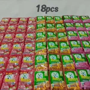 PAKET RENCENG 500an RINSO CAIR / 18 SACHET RINSO CAIR 500an Pembersih Mawar
