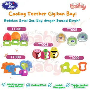 Baby Safe Cooling Teether | Gigitan Bayi dengan Case dan Purified Water
