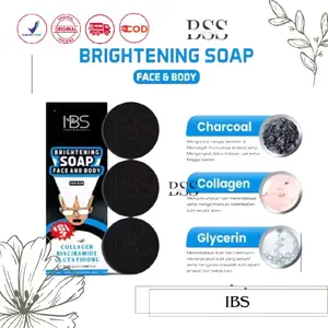 IBS SABUN COWOK FOR MEN BRIGHTENING SOAP - IBS FOR MEN MENCERAHKAN MENGHILANGKAN FLEK HITAM Berjerawat Kerutan