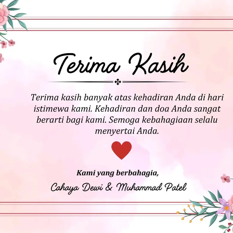 100PCS THANK YOU CARD CUSTOM BISA REQUEST 4
