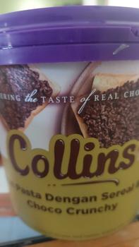 Product Review of Collins Choco Crunchy 1 kg / Collins Dip Glaze / Collins Coklat / Collins Strawberry Susu Tiramisu Green Tea Taro 1 Kg from C**a 0