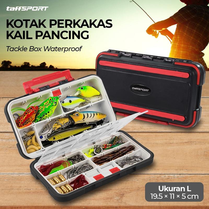 Product Introduction of Kotak Kail Tempat Aksesoris Pancing Double Slide Multi Slot 2